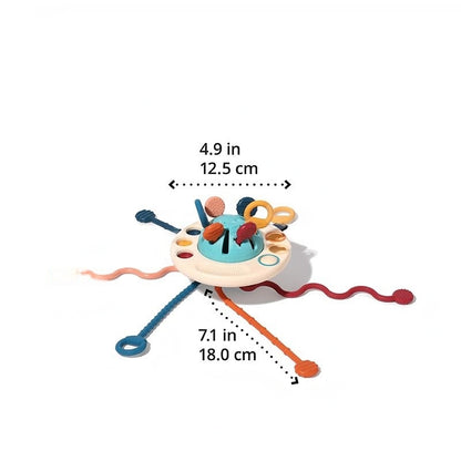 Montessori Silicone Pulling Toy