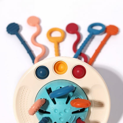 Montessori Silicone Pulling Toy